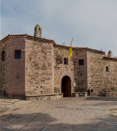 Taxiarchis Monastery Mantamados northern Lesvos Greece